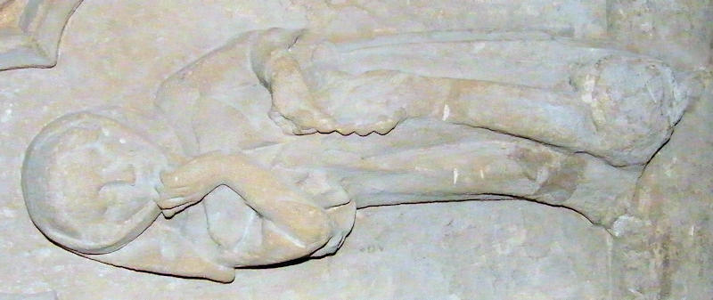 Germany Bad Munstereifel - St Chrysantheus and Daria Gotfried von Berheim 1335 weeper